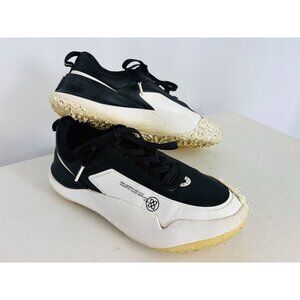 G FORE G18 Golf Shoes in Onyx/Snow, Men's US Sz 10.5, EU Sz 43.5